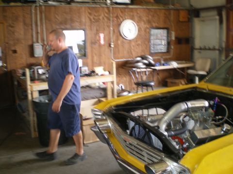 1966 Ford Galaxie - John Hickman Owner of Dyno Performance who created this beast.