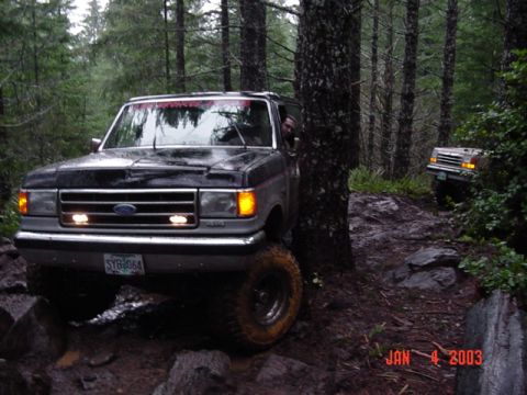 1989 Ford Bronco - A little close