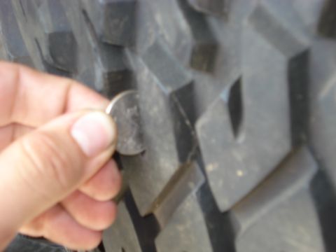 1996 Ford Bronco - Tread on the new tires