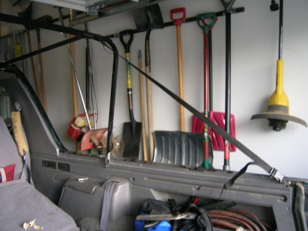 1995 Ford Bronco - the tie down for the soft top