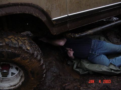 1989 Ford Bronco - Linkage came off the tranny