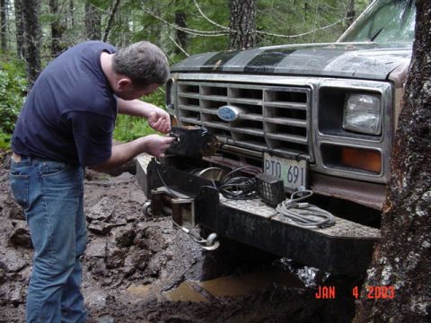 1989 Ford Bronco - Winch wont work