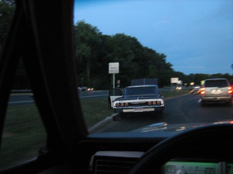 1988 Mercury Grand Marquis - Ha Ha! Broken Chevy 8-17-07 Friday