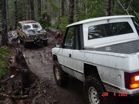 1989 Ford Bronco - It was able to pull ken out of that spot
