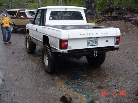 1989 Ford Bronco - Blew a hyd line
