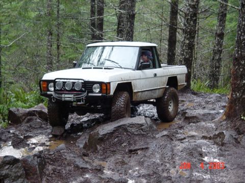 1989 Ford Bronco - His turn by the rock