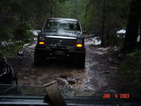 1989 Ford Bronco - Ken was behind me