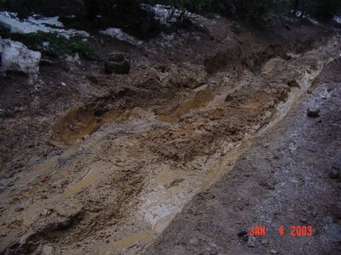 1989 Ford Bronco - The ruts are bad