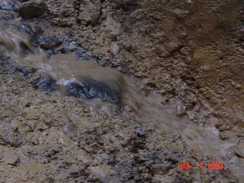 1989 Ford Bronco - Running water in the ruts