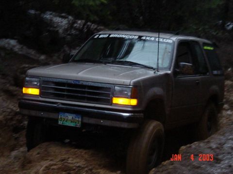 1989 Ford Bronco - There she goes