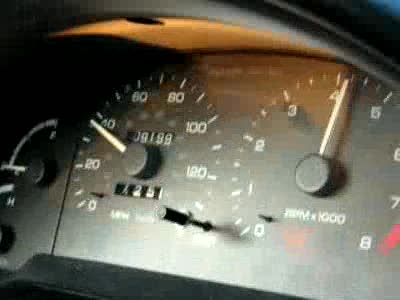 1995 Ford Probe - speedo nitrous