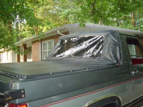 1986 Ford Bronco - Kayline/STC tonneau style soft top for 80-86 Bronco (may also fit 78-79)