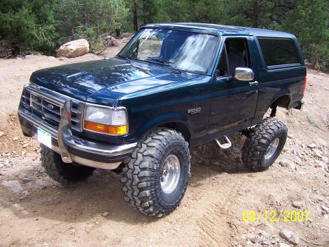 1994 Ford Bronco - Spring creek in Colorado