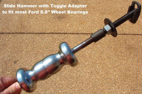 1983 Ford Bronco - This tool makes quick work of pulling semi-float wheel bearings ( Timken 6408 ). The OTC PN that fits this axle is 7496A .
