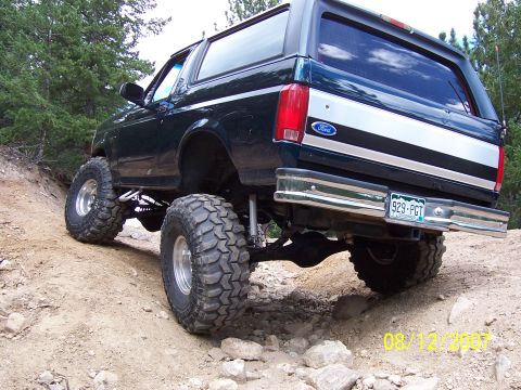 1994 Ford Bronco - Sunday fun with the family at Spring creek trail