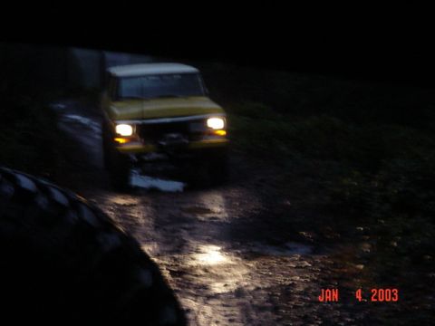 1989 Ford Bronco - Steve on the powerline