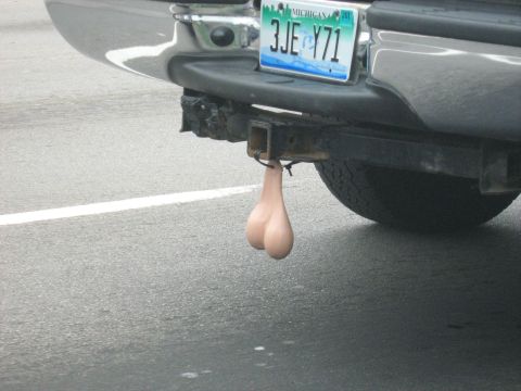 1988 Mercury Grand Marquis - LOL this truck sure has some balls.