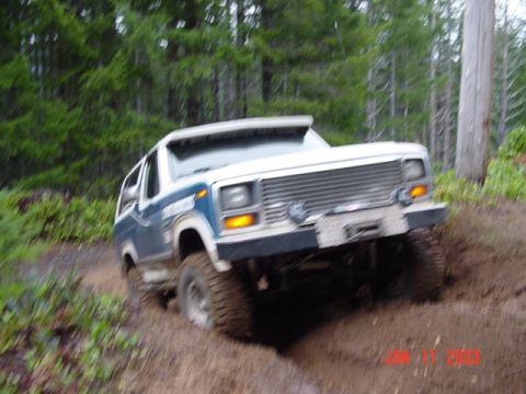 1989 Ford Bronco - Todd cruised right up