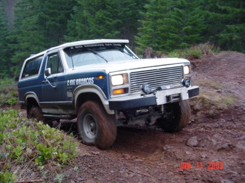 1989 Ford Bronco - Right to the top