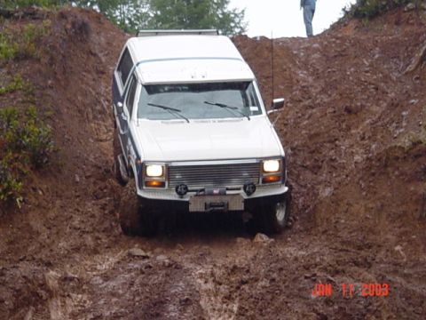 1989 Ford Bronco - Kinda slippery
