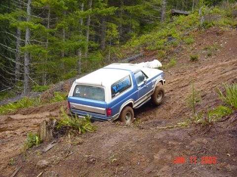 1989 Ford Bronco - Todd was the next to try