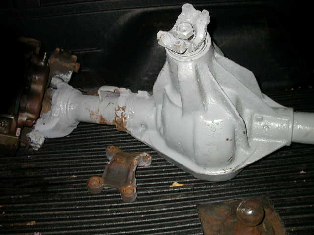 Pinion nut backed off