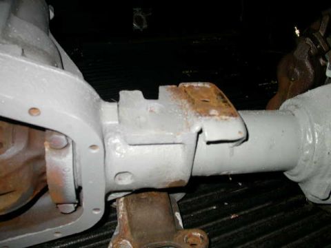 1990 Ford Bronco - Bullshit spring perch mod