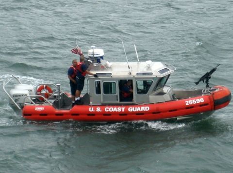 1986 Ford Bronco - Coast Guard Escort