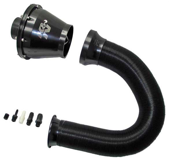 These (x2) will now going be used instead of original BIG steel airboxes. This K&N unit is  a sealed box complete with shaped air filter, and ducting to connect to snorkels, perfect. Even comes in several colours.