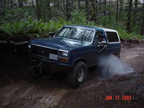 1989 Ford Bronco - He definately gave it all he had