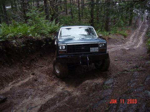 1989 Ford Bronco - Got it crossed up a little