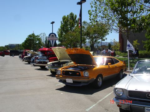 1978 Ford Mustang II - Parked on the Classic Car Row California Mustang Club's 1st Annual Show, August 19th, 2007 at Dublin Ford, Dublin CA. View 1
