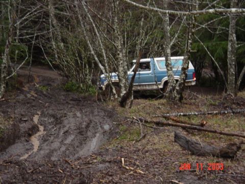 1989 Ford Bronco - Todds gonna pull around to the front