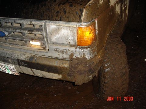1989 Ford Bronco - Where I stuffed into the dirt