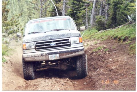 1989 Ford Bronco - Almost to the top