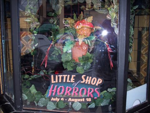 1972 Ford Ranchero - A display for 'Little Shop of Horrors' runs from July 6 to August 18.