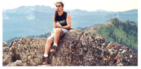 1989 Ford Bronco - Im on the rock with my sandwich