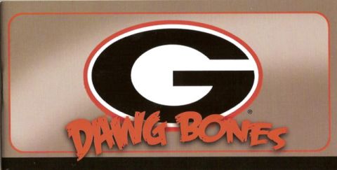 1987 Toyota 4Runner - This image features the Georgia Bulldogs logo and the text 'Dawg Bones', with a Supermotors watermark.