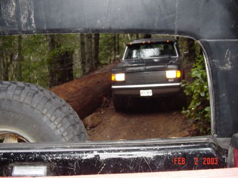1989 Ford Bronco - Looking back