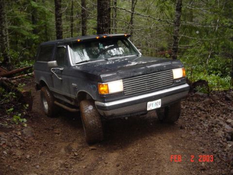 1989 Ford Bronco - Looking good