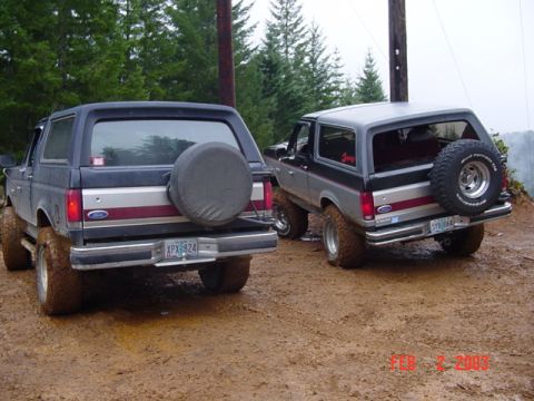 1989 Ford Bronco - The 2 89 broncos