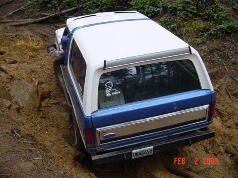 1989 Ford Bronco - Rear veiw