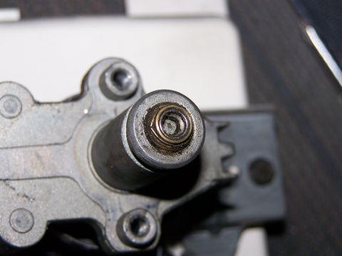 1986 Ford Bronco - Speedometer drive gear assembly detail, likely from an older vehicle.