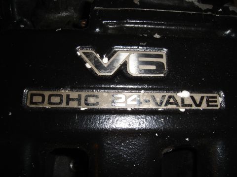 1995 Mazda MX-6 - This image shows the V6 DOHC 24-Valve engine cover, not a specific vehicle model year.
