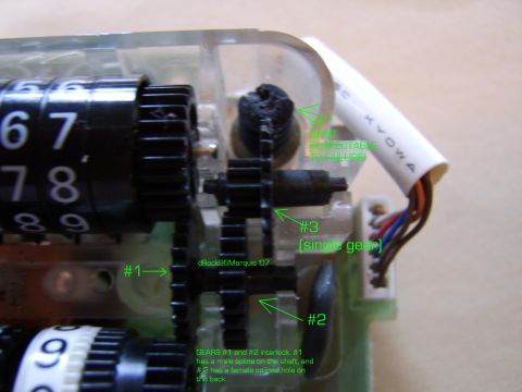 1996 Mercury Grand Marquis - Gear outline
