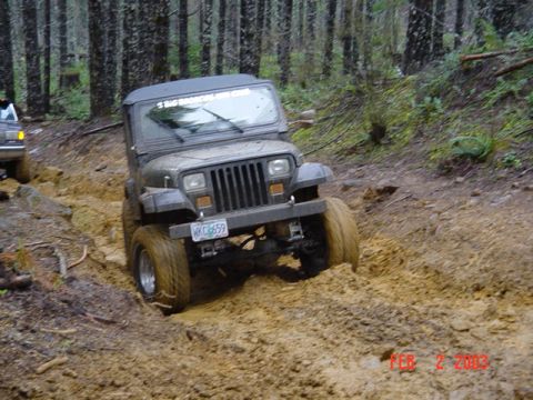 1989 Ford Bronco - New rough spot a little farther up (see video..Bumpy ride)