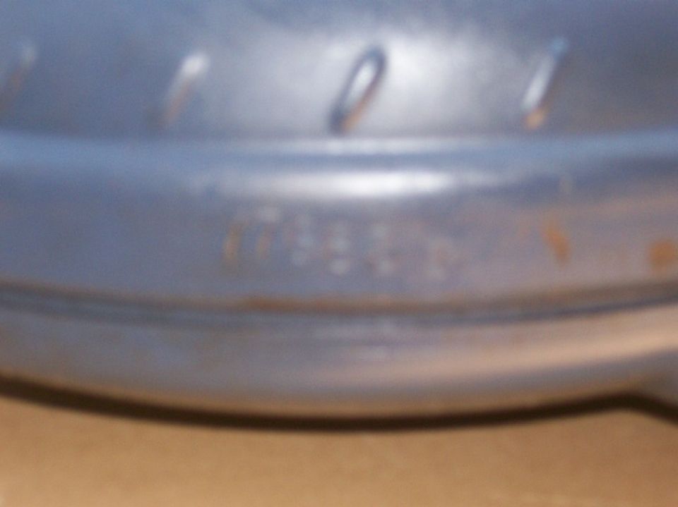 Close-up of a torque converter with part number 17444 visible