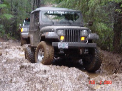 1989 Ford Bronco - Up towards the top of FB5