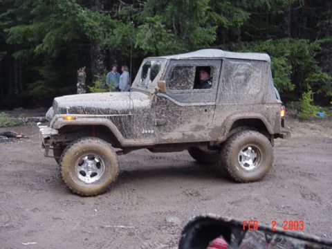 1989 Ford Bronco - Frank at the very top of Firebreak 5