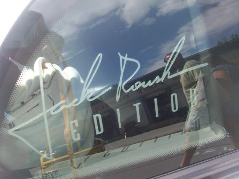 1972 Ford Ranchero - Decal on the rear window reads 'Jack Roush EDITION'.